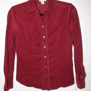 Harolds Casual women button  up shirt size xs